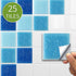 25 Pcs Self-adhesive Tile transfer for Home Decor, Peel and stick Tile Decal, Water-proof Backsplash Wall Tile Sticker for Kitchen Bathroom, 6x6inch by Alwayspon