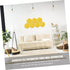 MAGICLULU 12 Pcs Felt Backdrop Wall Sticker Pin Board, Self-adhesive Black Cork Board for Home Decor