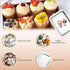 Generic Frozen Sorbet,White,8.85''x6.88'' Ice Cream Roll Maker Rolled Ice Cream Machine, Sweet Spot Pan, Instant Cold