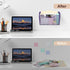 EASEPRES Wall File Holder Organizer, Purple 3 Pockets Hanging File Organizer for Home Office Supplies