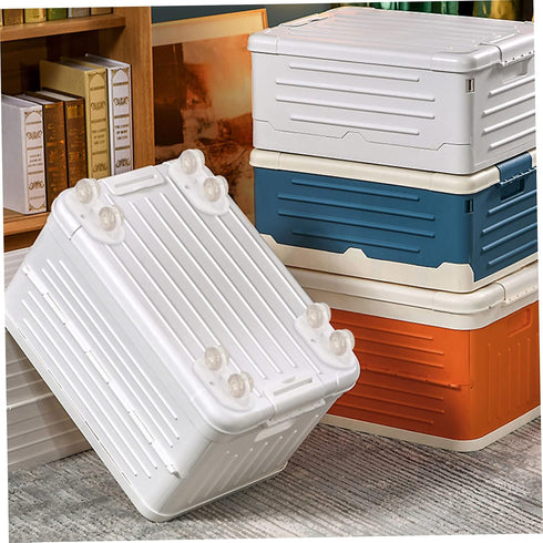8pcs Self-Adhesive Storage Box Wheels Practical Sticky Casters for Bedside Tables Cabinets Suitcases and Trash Cans