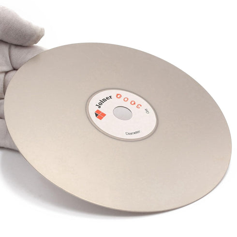 6" Inch 150 mm Grit 3000 Diamond Grinding Disc - Abrasive Wheel for Jewelry Tools, Gemstone, Glass, Rock & Ceramics