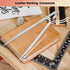 Pencil Compass 12 Inch - Precision Woodworking Compass with Wing Divider and Pencil Holder for Geometry Drafting