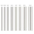 Diameter 2-10mm Aluminum Round Rods Bar for Knife Handle Material, 20PCS for DIY Craft