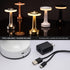 3-Levels 48 OBright Portable LED Table Lamp with Touch Sensor, Brightness, Rechargeable Battery Up to Hours Usage