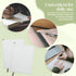 Zonon 4 Pcs Sublimation Journal Blank Notebooks, A6 A5 A4, 190 Pages Thick Faux Leather for School Office