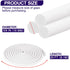 ToLanbbt Backer Rod EPDM Rubber 5/8" Diameter x 20' Length Caulk Saver Door Window Weather Stripping Seal for Concrete Filling Joints and Gaps (White)