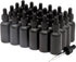 24 Pack, 1oz Glass Dropper Bottle, Frosted Black Tincture Bottles with Dropper for All Kinds of Liquids