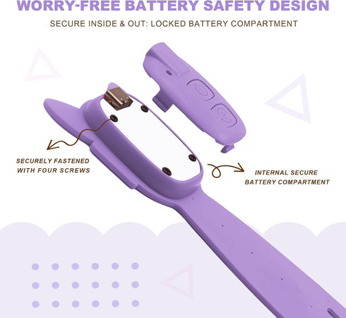 Dimmable Rechargeable Kids Book Light, Cute Bookmark Reading Light for Kids, Portable LED Book Light for Reading