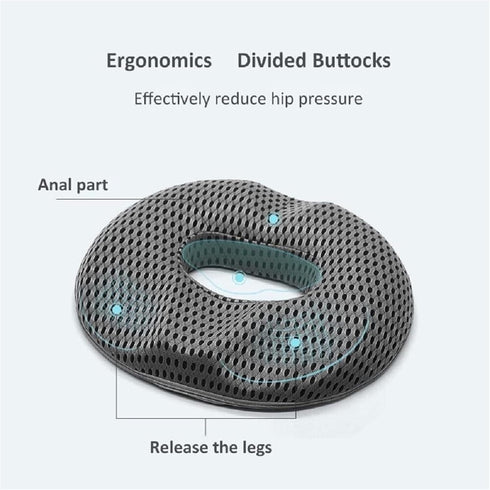 GQABXKDQO Tailbone Seat Cushions for Office Chairs - Memory Foam Orthopedic Seat Cushion - Pain Relief Coccyx Cushion