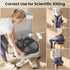 Tailbone ZZ-WELL Seat Cushions for Office Chairs, Car Seat - Patented Coccyx Cushion for Pain - Memory Foam Butt