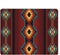 Chevron Gaming Mousepad 2, Southwest Native American Design, Non-Slip Rubber, 9.5 X 7.9 Inch for Computer Desk