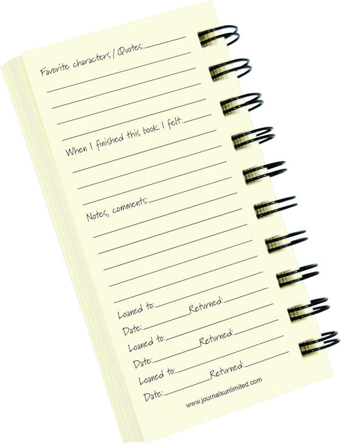 Write it Down Series by Journals Unlimited, Guided Journal, Books I've Read, Mini-Size 3”x5.5”