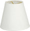 Royal Designs, Inc. CS-920-6LNW Hardback Empire Chandelier Shade, 4 x 6 x