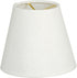 Royal Designs, Inc. CS-920-6LNW Hardback Empire Chandelier Shade, 4 x 6 x
