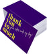 RXBC2011 2x3.5 Inches Pack 100 Your order made my day Cards Thank you card of Purple
