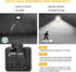 50W 5500LM IP65 Plug in Motion Sensor Lights Outdoor, Motion Flood Light Dusk to Dawn, Waterproof Led Security Light