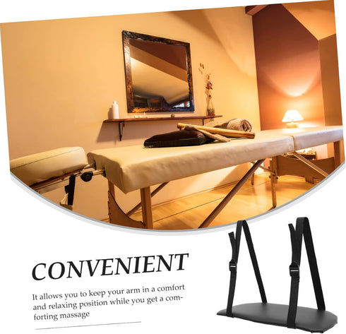 MERRYHAPY Beauty Bed Arm Rest Support Practical Massage Table Arm Rest Accessory for Enhanced Comfort and Stability