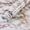 VIOPVERY White Marble Peel and Stick Wallpaper 15.7"x197" - Waterproof Self-Adhesive Contact Paper for Kitchen Desk and