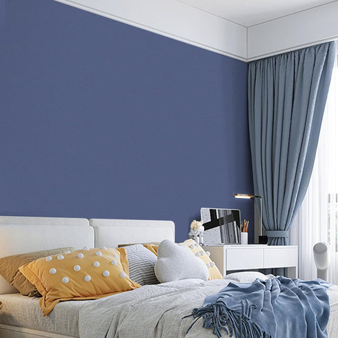15.7" 393.7" practicalWs Blue Peel and Stick Wallpaper x Blue Contact Paper for Cabinets and Drawers, Self Adhesive