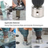 Glass Drill Bit Set, 5 pcs Diamond Hole Saw Remover Tool for Glass Marble Granite Fiberglass Ceramic Tile 3 8in 0.4IN