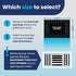 14x6 Inch 3-Way (Duct Opening) Aluminum Air Flow Vent HVAC Vent Cover for Wall or Ceiling Quiet HVAC Wall Register