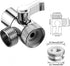 Bath(01) Shower Head Sink-Faucet Bathtub-Bathroom-Garden - Hose Sprayer Attachment for Hair Washing & Pet Dog Rinse