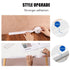White Caulk Tape, Bath & Kitchen Self Adhesive Waterproof Caulking Tape, Toilet Caulk Strip, 4-Roll