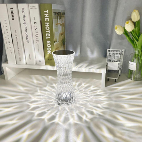 SOUQDWL 7 Dimmable 16 16 7 Crystal Bedside Lamp - Way Table Lamp With RGB Color,RGB Colors Brightness Color Changing