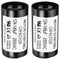 PATIKIL Motor Start Capacitor, 2 Pack 124-149uF/Mfd 250V 50/60Hz CD60 Run Capacitor for Electric Motor Starting