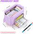 Large Pencil Case for Girls, Big Capacity Pouch for Back to School Supplies, Cute Organizer for Teens