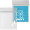 GPI Pack of 100 Clear Plastic Jewelry Zip Bags, 1" x 1", 2.5 Mil Thick, Reclosable Strong Poly Baggies for Pills, Meds,