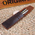 Daimay Leather Pen Case Holder Handmade Fountain Multi Pens Pouch, Crazy Horse Leather Cover – Black