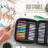 Set 192 Pack 12 12 72 96 2 ColorIt Gel Pens for Coloring with Metallic, Neon, Glitter Gel Pens - Refills & Travel Cases