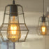 DiCUNO E26 Edison Bulbs, 60W, 2200K Amber Warm, 6W LED ST64, Vintage Filament, 600LM, Non-Dimmable, Pack of 2