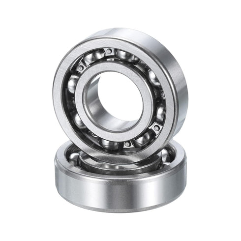 uxcell 4 Pcs Deep Groove Ball Bearing, 62/22, 22mm x 50mm x 14mm, High Carbon Chrome Steel Z3 Double Rubber Sealed
