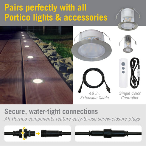 Armacost Lighting 12V 814240 Portico Outdoor LED Driver (for use with Portico Recessed Outdoor LED Lights)