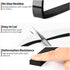 Yotache Foam Insulation Tape, 2 Rolls 1" x 3/8", High Density Self Stick Weather Stripping, 13 Feet Long