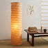 1 37.3 Inch PATKAW PCS Rice Paper Lamp Shade, Japanese Floor Lamp Cover Replacement, Tall Standing Lantern Light