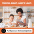 NorbSMILE CA California Energy Compliant Advanced Full Spectrum, Par 30 Long Neck, 10W LED Flood Style Light Bulb, Natural SUNLIKE Spectrum - Brings The Benefits of Sunlight Indoors (no UV) (1-Pack) by Norb