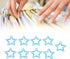 Star Paper Clips, 100pcs Blue Star Paper Clips, Cute Bookmarks for Office School Paper Files Organizing