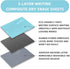 Dry Erase Board Sticker - 8.3''x11.7'' Washable & Removable Whiteboard Sheets, 12 PCS Reusable Dry Erase Paper