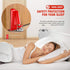 Door Jammer Door Stopper, Portable Aluminum Alloy Security Lock for Travel & Personal Protection (Red)
