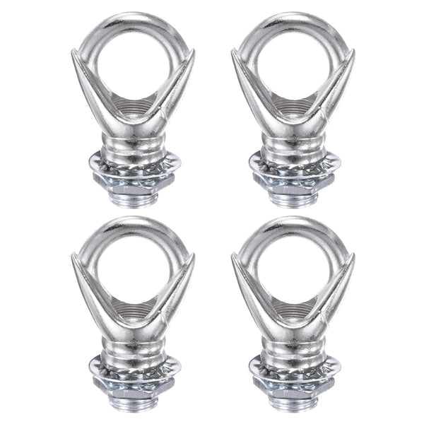 M METERXITY 4 Pack Light Fixture Hooks Ring Nuts,5kg Max Load 13mm ID M10