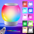 Bullishman RGB ambient night light, Eye Caring, Multiple color variations, Stepless Dimming, Touch
