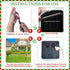 6 1 54 8 800mAh, in Solar Christmas Tree Pathway Lights, LED Solar Powered Christmas Tree Candy Outdoor Decorations