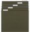 Island Hanging File Folder, 1/5 Cut, Letter Size, Standard Green, 25 Count (372 1/5)