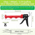 Drip-Free Caulking Gun Applicator, 15:1 Thrust Ratio, Lightweight Nylon Frame for 10oz/300ml Caulk Tubes