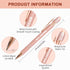 Stylus Pens for Touch Screens, 12 Pack Rose Gold Inspirational Pens, 1.0mm Medium Point BallPoint Pens - 12 Pcs
