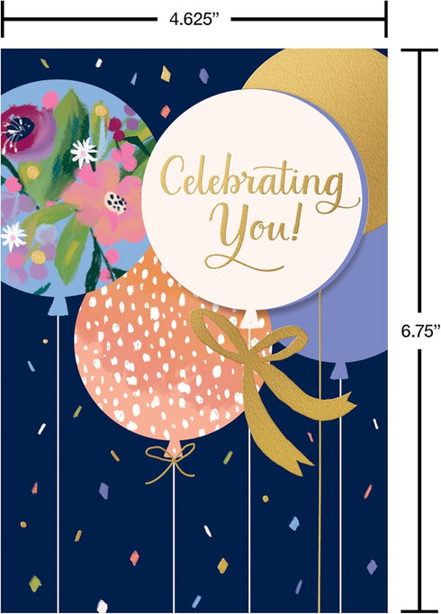 Box(60-Count) American Greetings All Occasion Deluxe Card Assortment with Envelopes and Storage